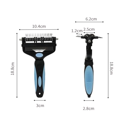3-in-1 Pet Deshedding Brush & Grooming Comb