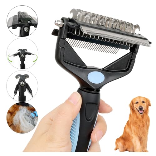 3-in-1 Pet Deshedding Brush & Grooming Comb