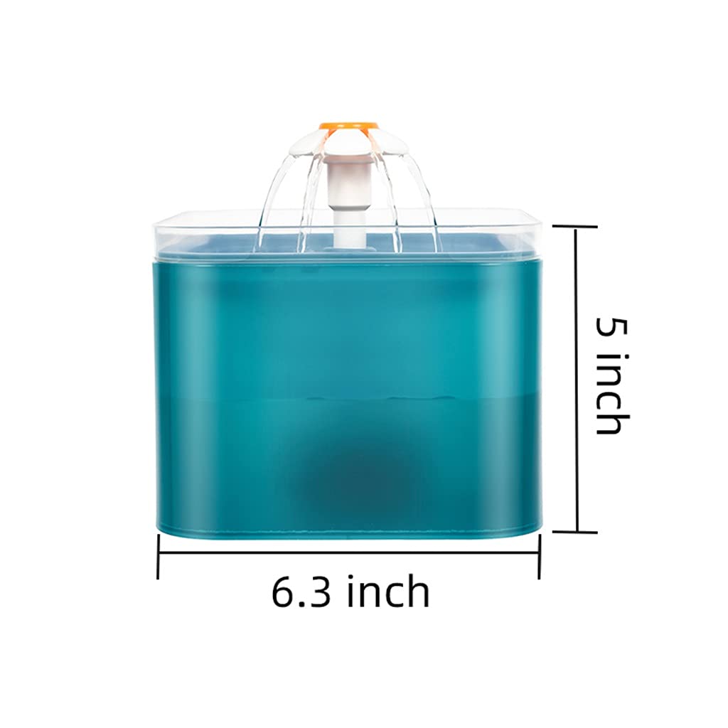 LED Automatic Pet Water Fountain with Filtration
