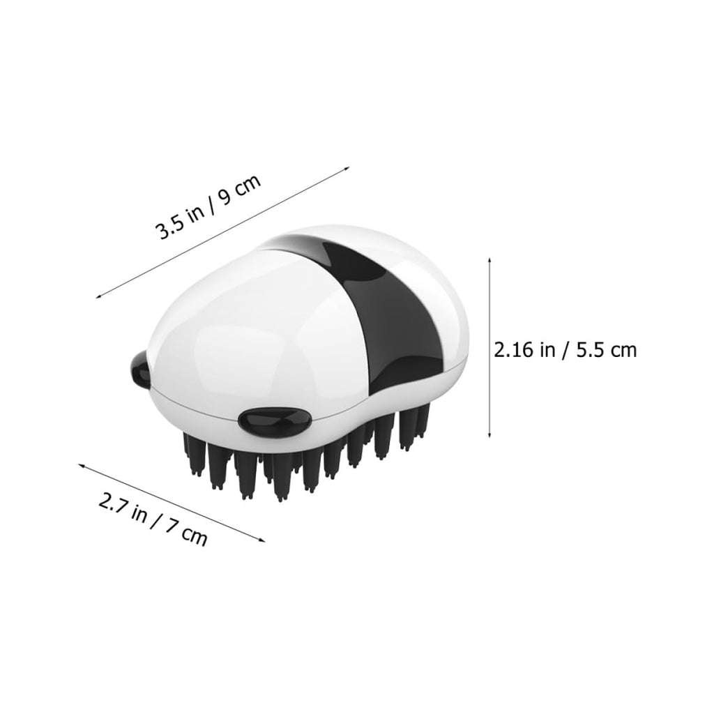 Panda-Shaped Pet Bath & Massage Brush