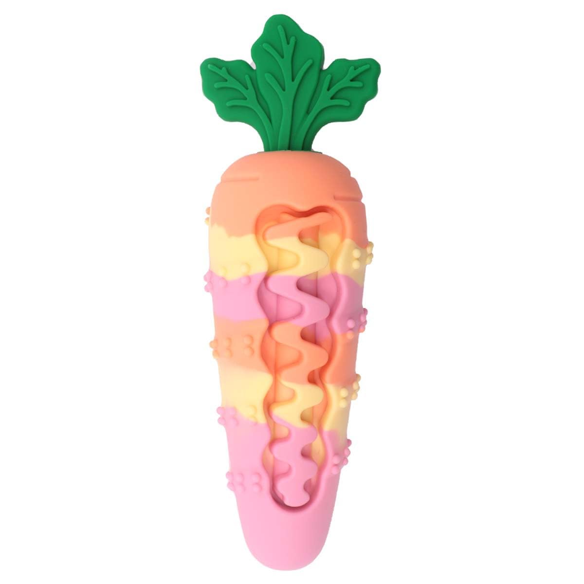 Durable Carrot Squeaky Dog Chew Toy