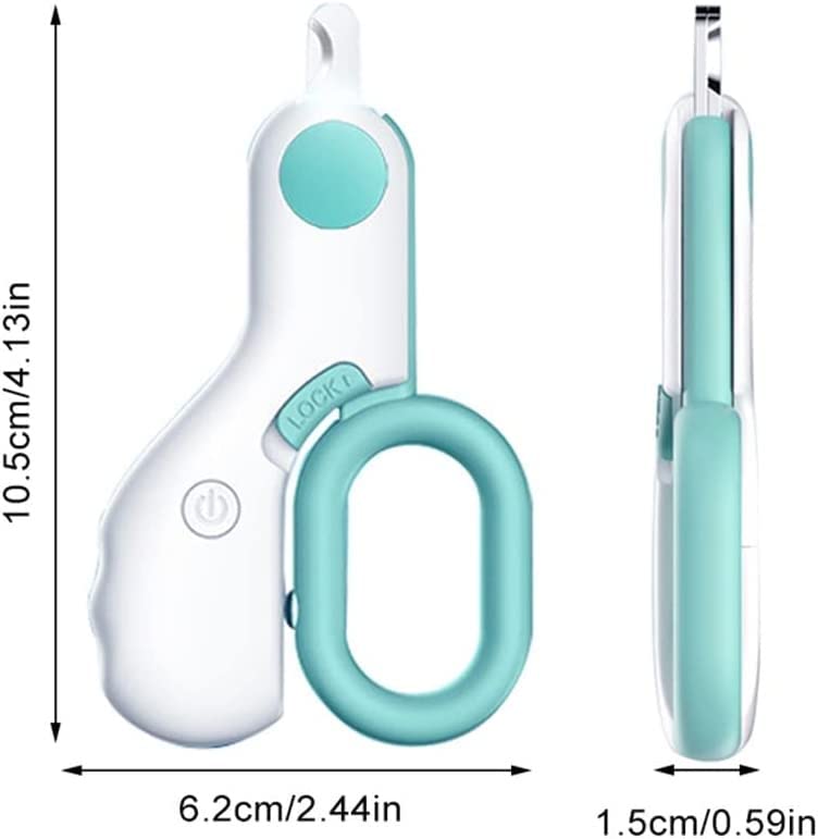 LED Pet Nail Clippers with Quick-Safe Light