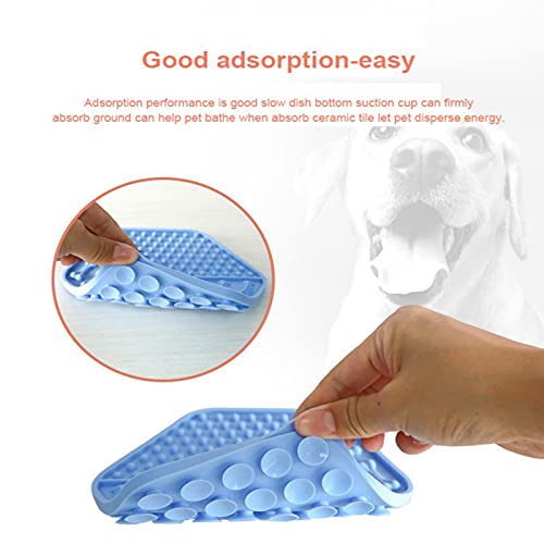 Fish Bone Silicone Dog Lick Mat & Slow Feeder