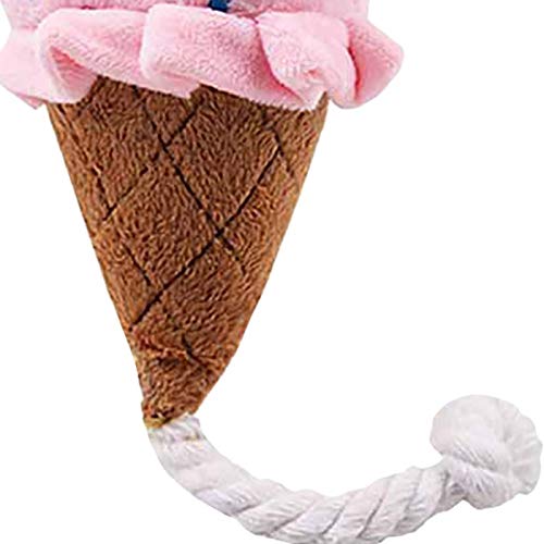 Cartoon Animal Plush Squeaky Pet Toy