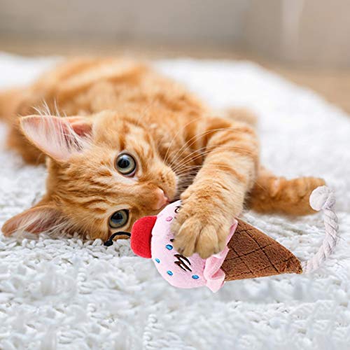 Cartoon Animal Plush Squeaky Pet Toy