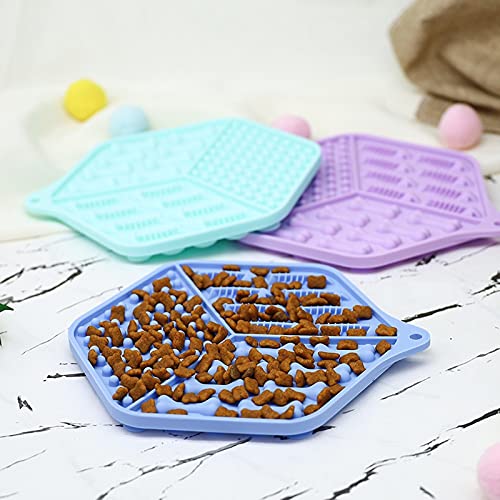 Fish Bone Silicone Dog Lick Mat & Slow Feeder