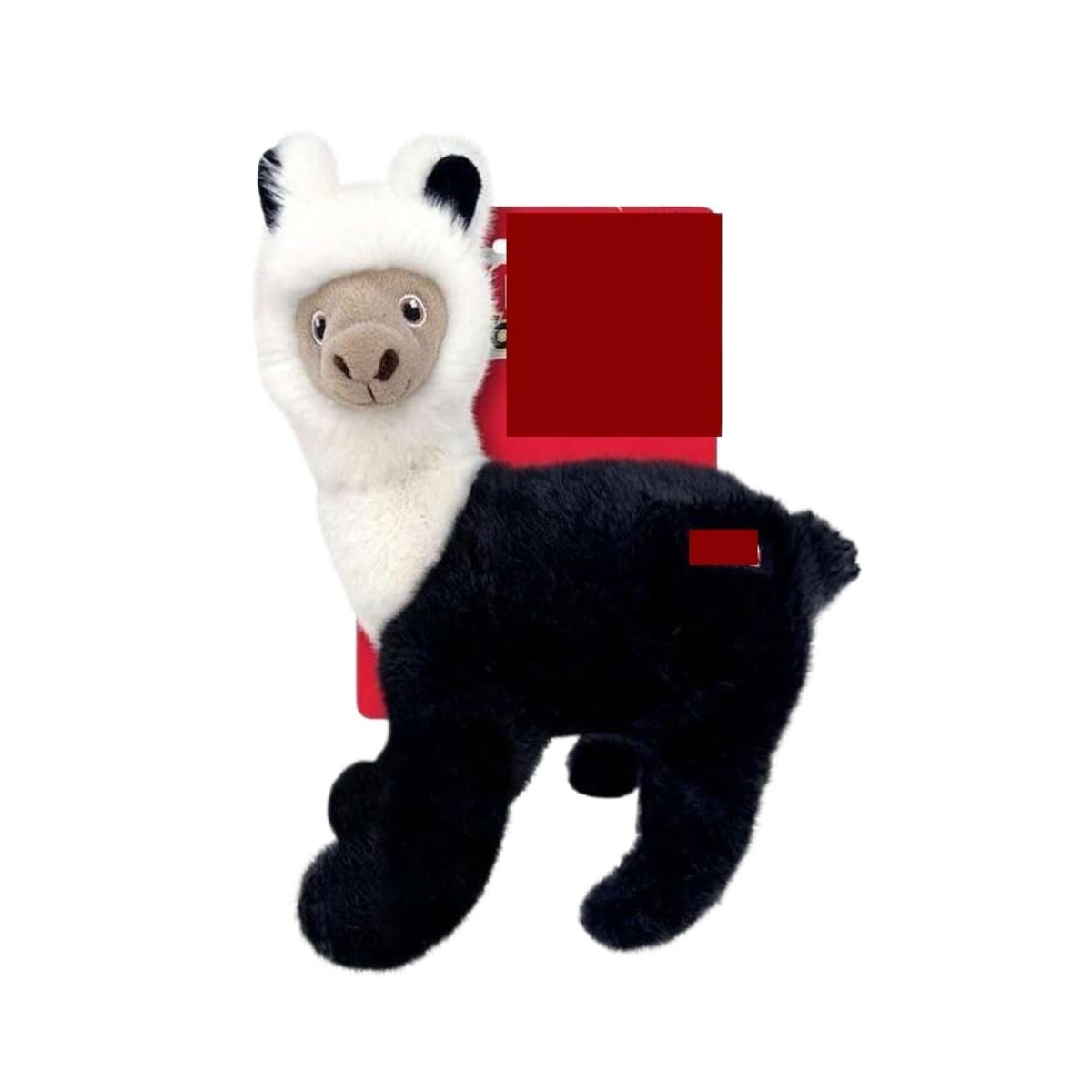 Plush Dog Chew Toy for Aggressive Chewers - Red Highland Cow Design