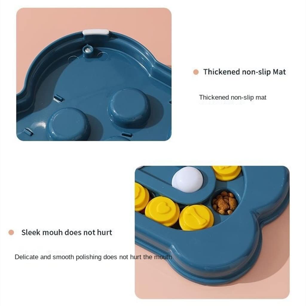 Interactive Non-Slip Dog Slow Feeder Bowl
