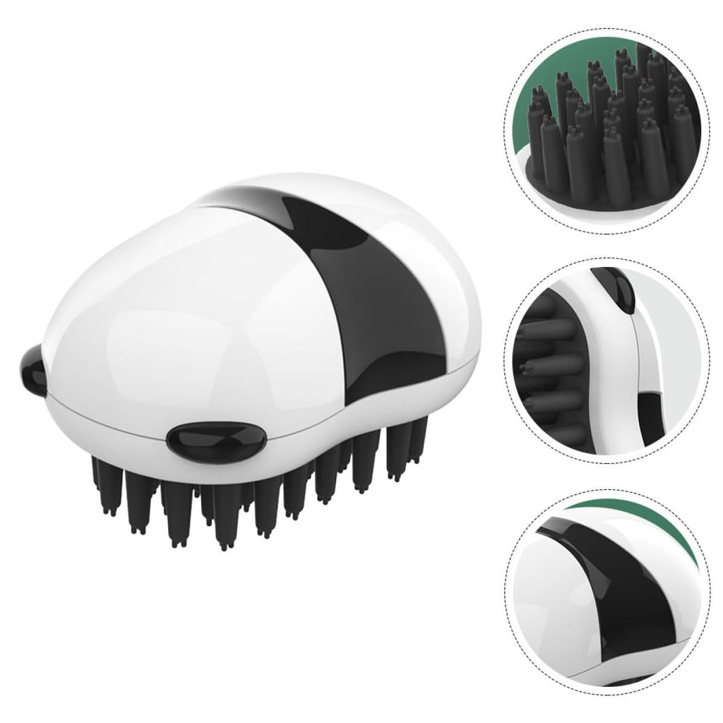Panda-Shaped Pet Bath & Massage Brush