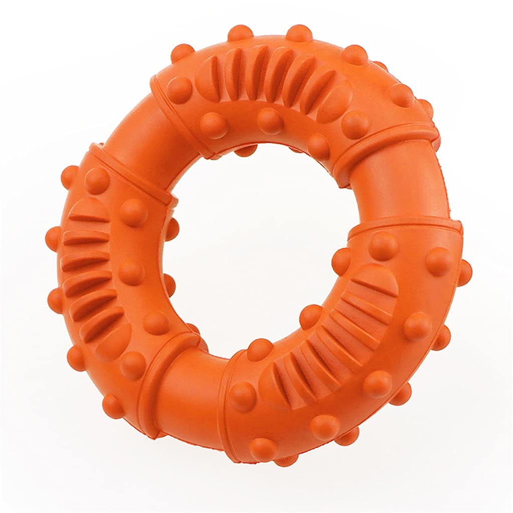 Durable Rubber Dog Chew Toy for Teeth Cleaning