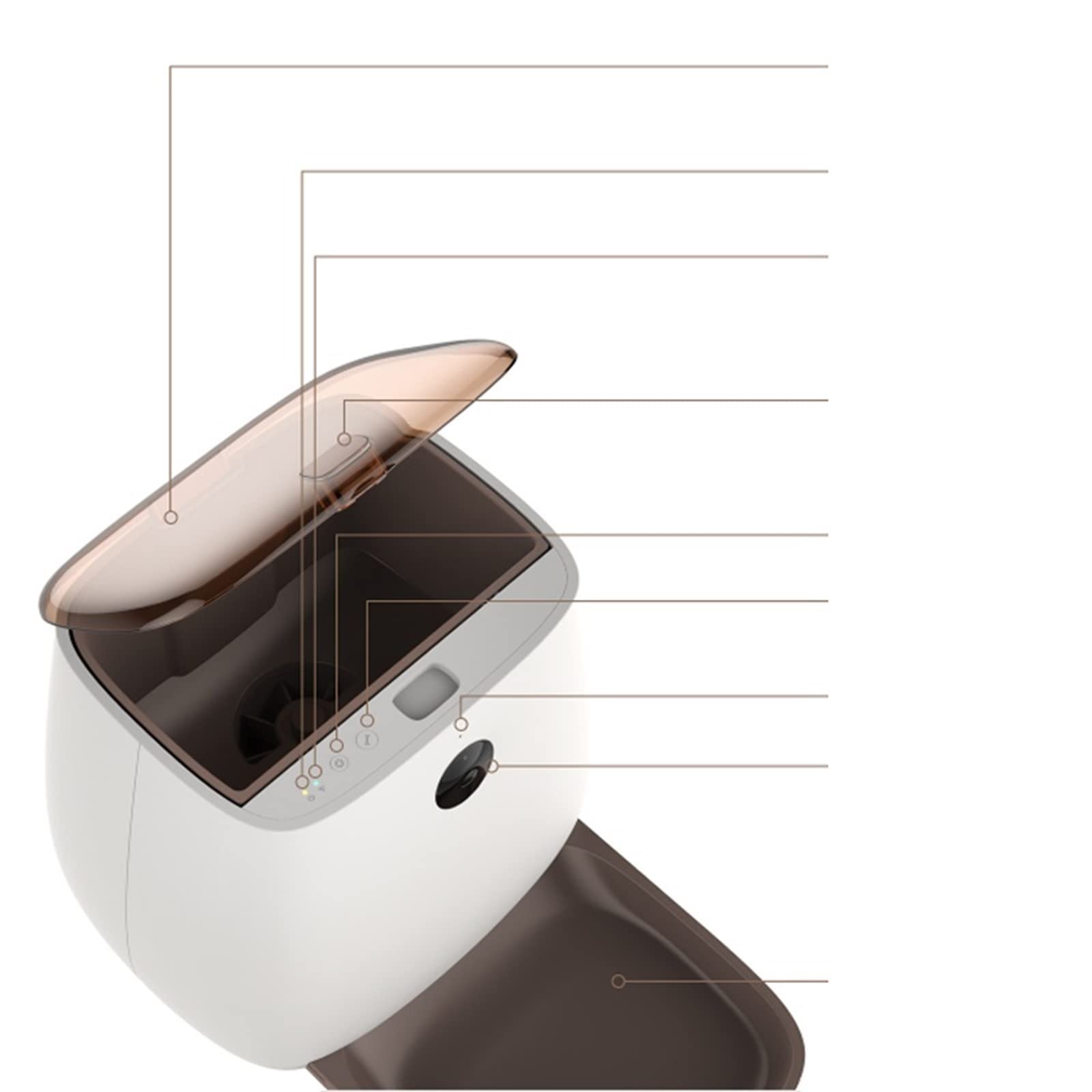 Smart Automatic Pet Feeder with Timed Food Dispenser