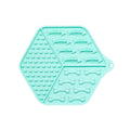 Fish Bone Silicone Dog Lick Mat & Slow Feeder