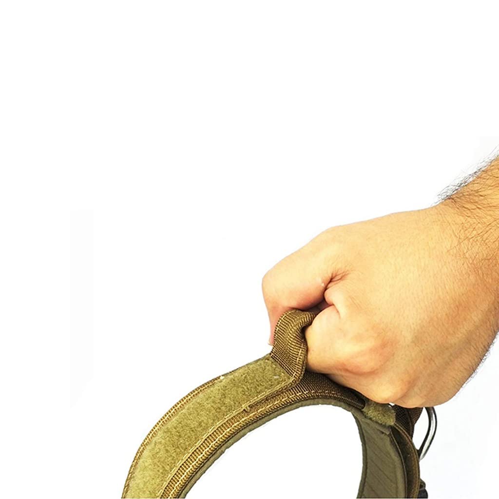 Heavy-Duty Adjustable Dog Collar with Handle