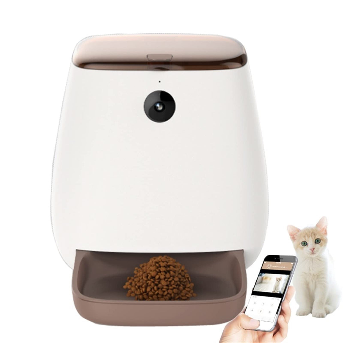 Smart Automatic Pet Feeder with Timed Food Dispenser
