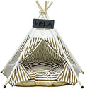 Portable Pet Teepee Tent with Cushion