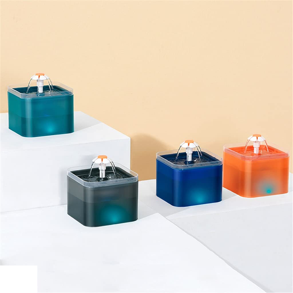 LED Automatic Pet Water Fountain with Filtration