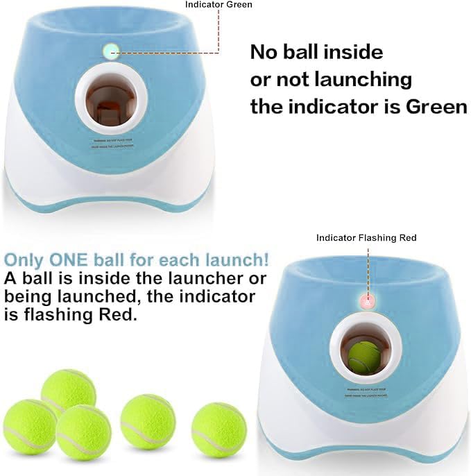 Automatic Dog Ball Launcher with Adjustable Distance