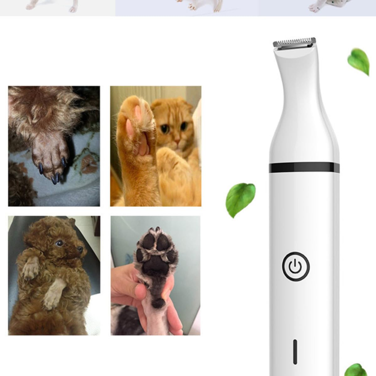 USB Rechargeable Quiet Pet Nail Grinder