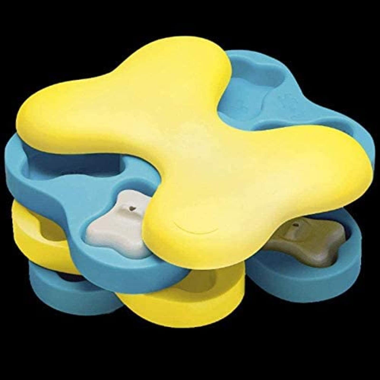 Bone-Shaped Interactive Dog Puzzle Slow Feeder