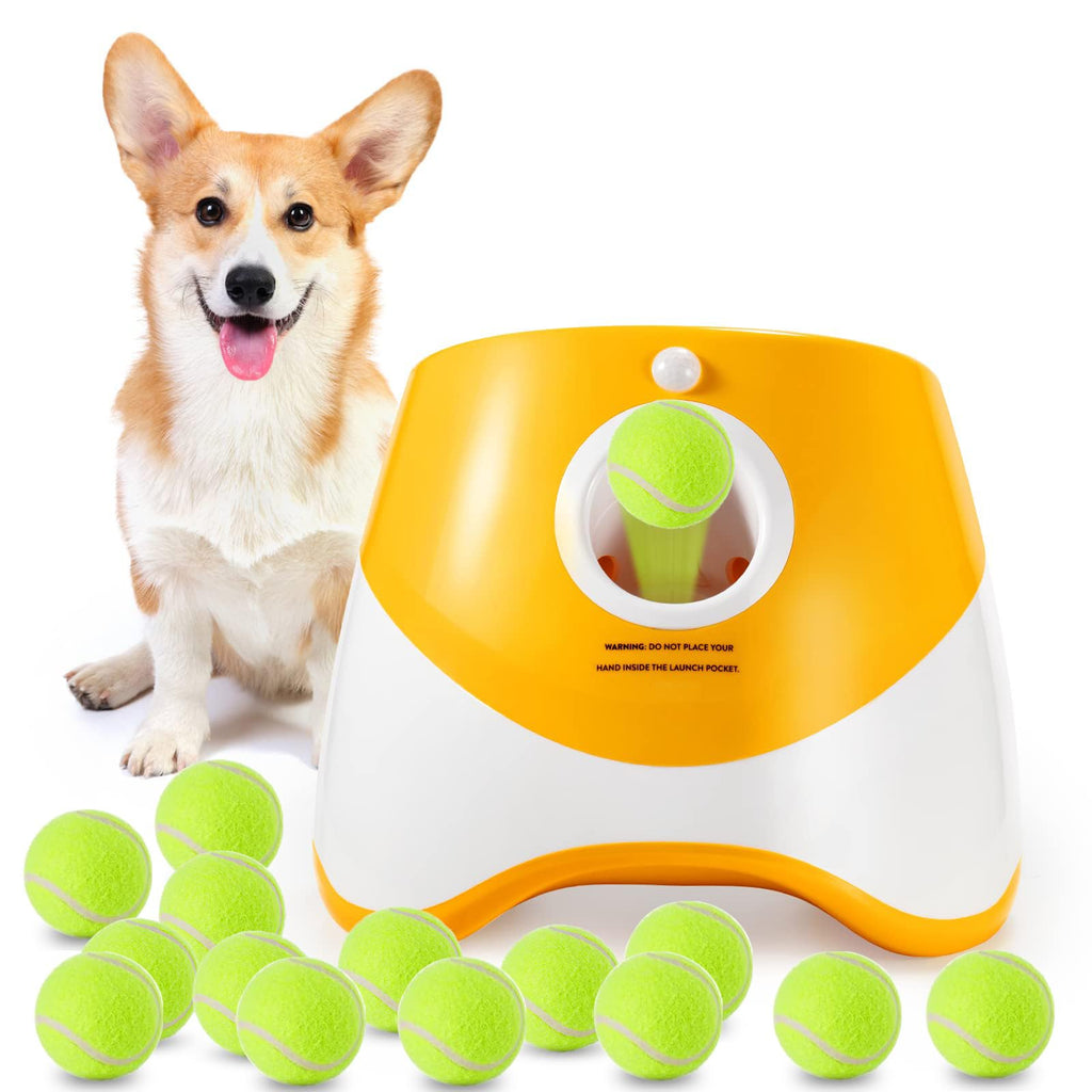 Automatic Dog Ball Launcher with Adjustable Distance