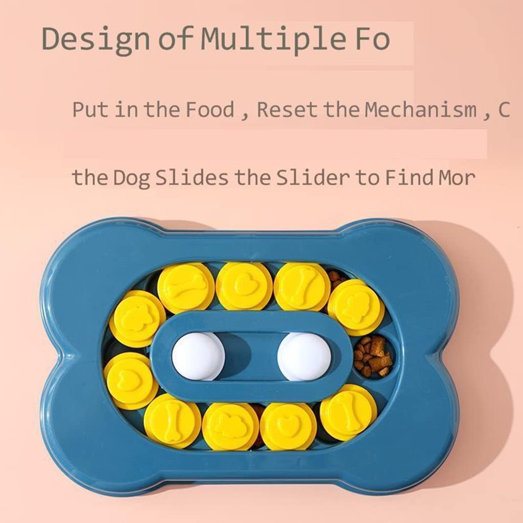 Interactive Non-Slip Dog Slow Feeder Bowl
