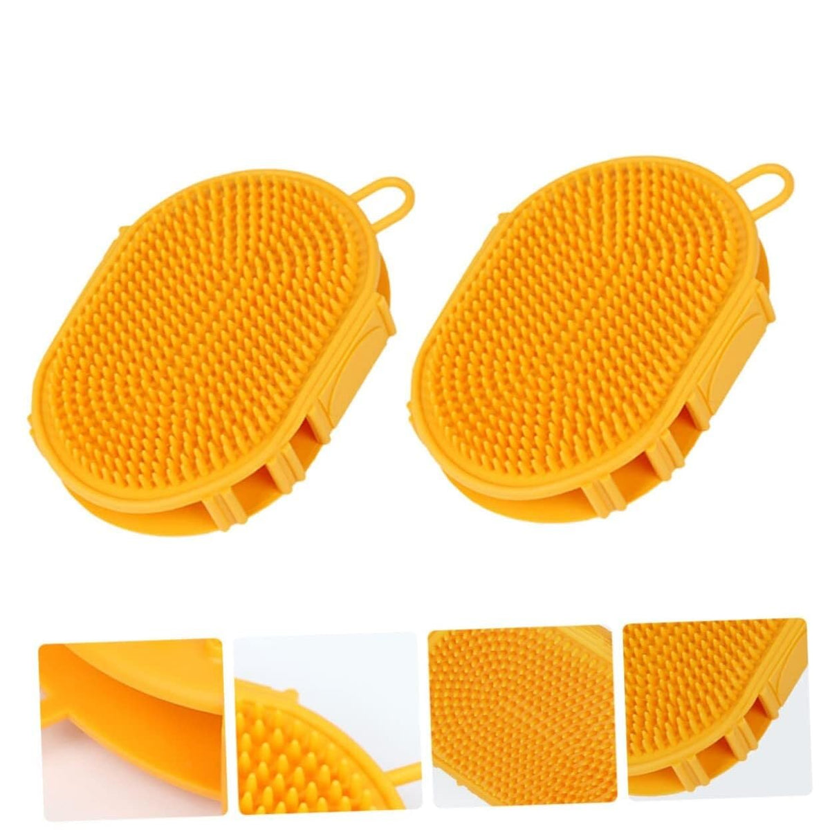 10-Piece 2-in-1 Pet Cleaning & Massage Brush Set