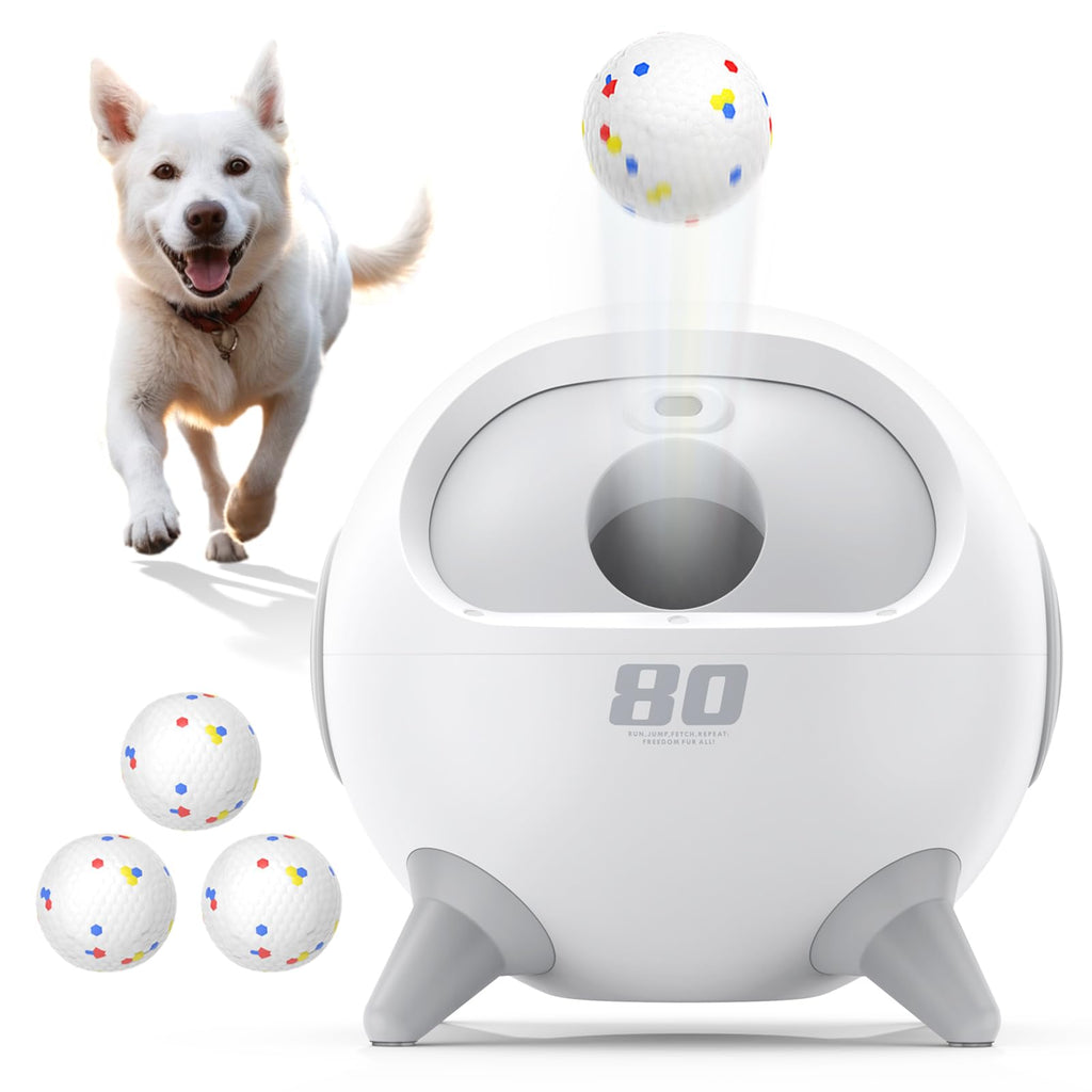 Automatic Dog Ball Launcher with Adjustable Distance