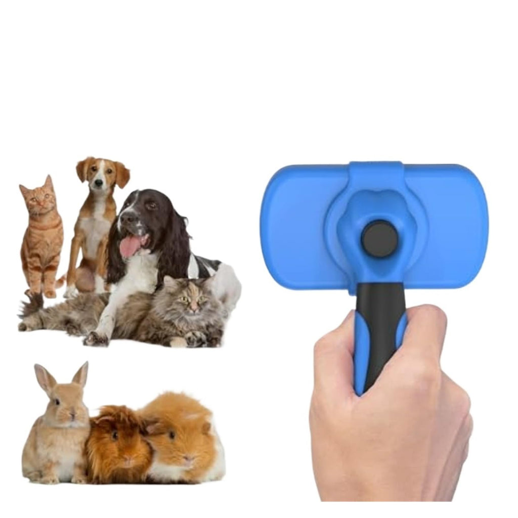 Self-Cleaning Slicker Brush for Dogs & Cats