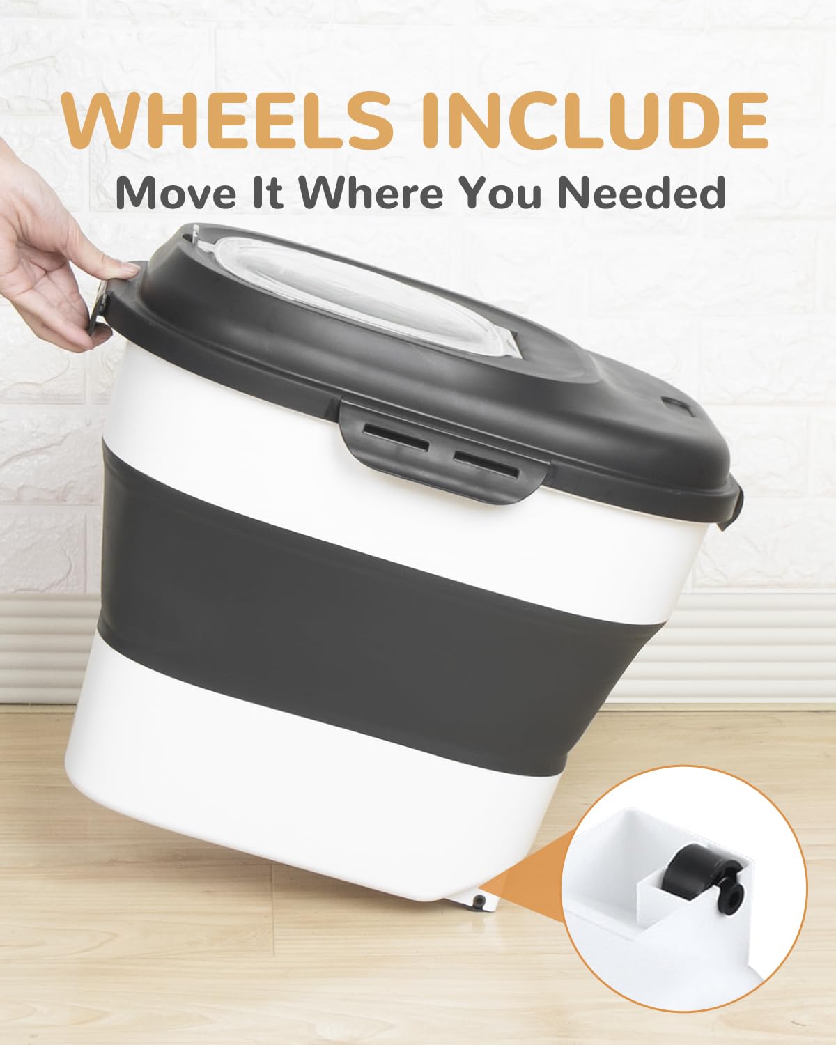 DDMOMMY dog food container
