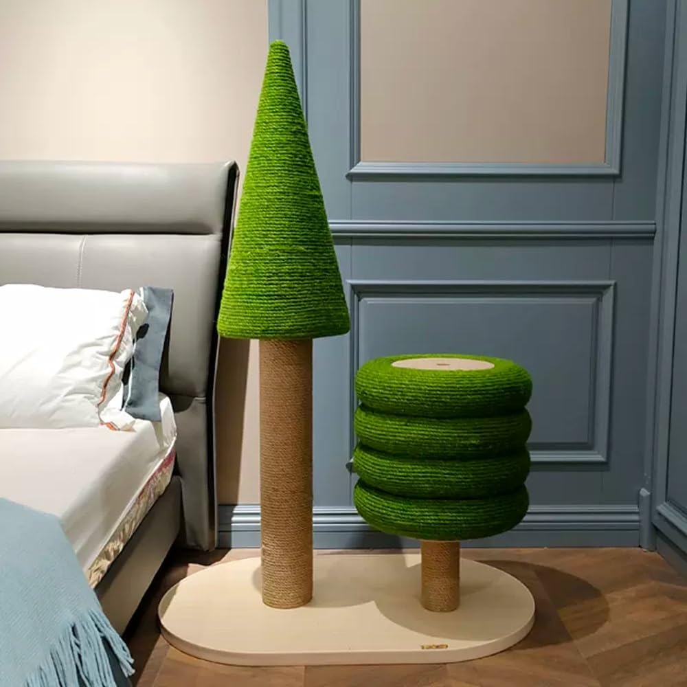 Tall Jute Rope Cat Scratching Post