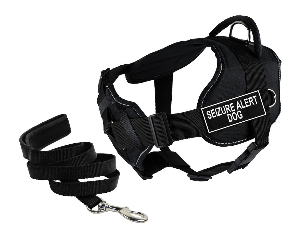 Reflective Chest Support Dog Harness & Padded Leash Set