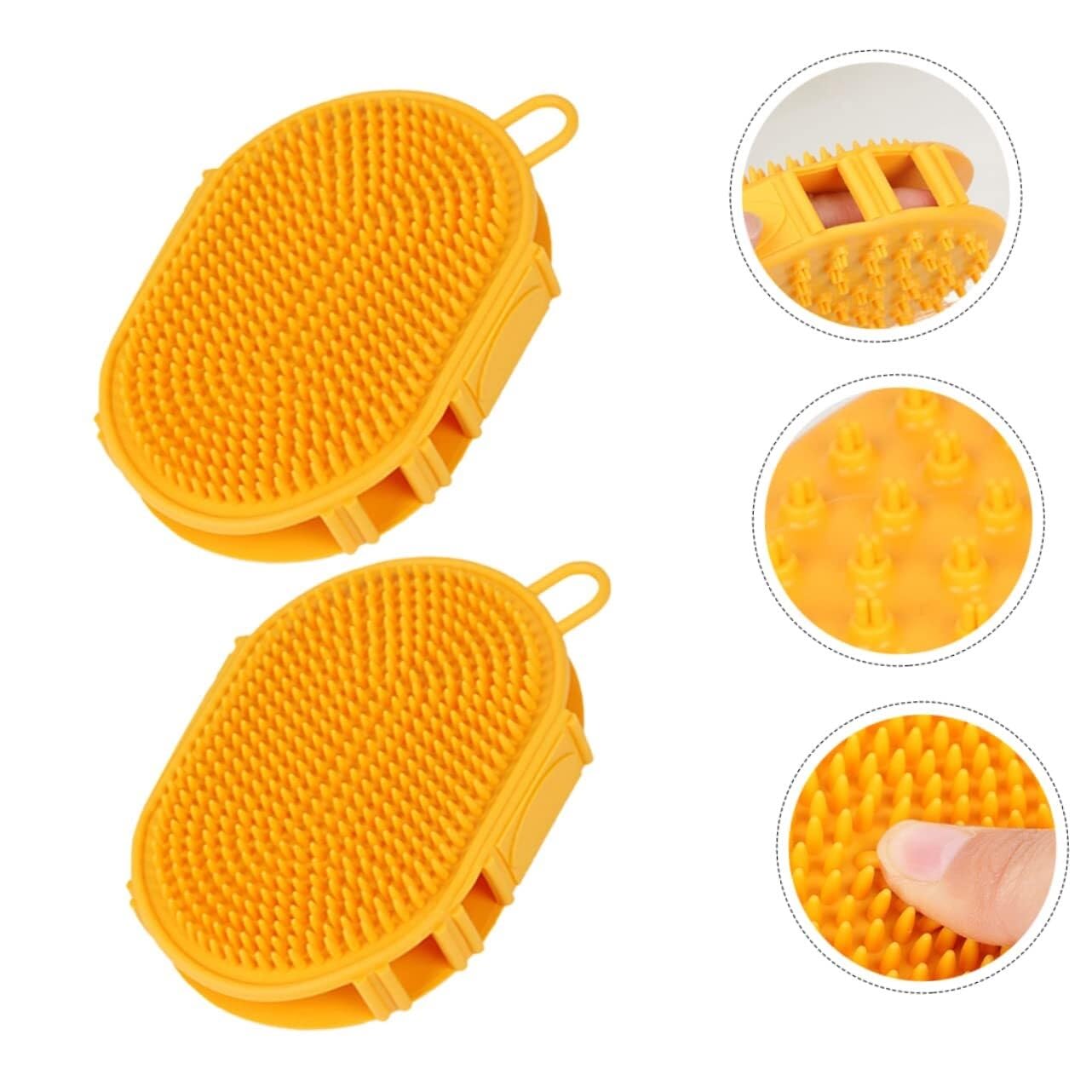 10-Piece 2-in-1 Pet Cleaning & Massage Brush Set