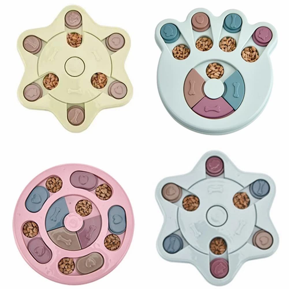 Interactive Dog Slow Feeder Puzzle Bowl