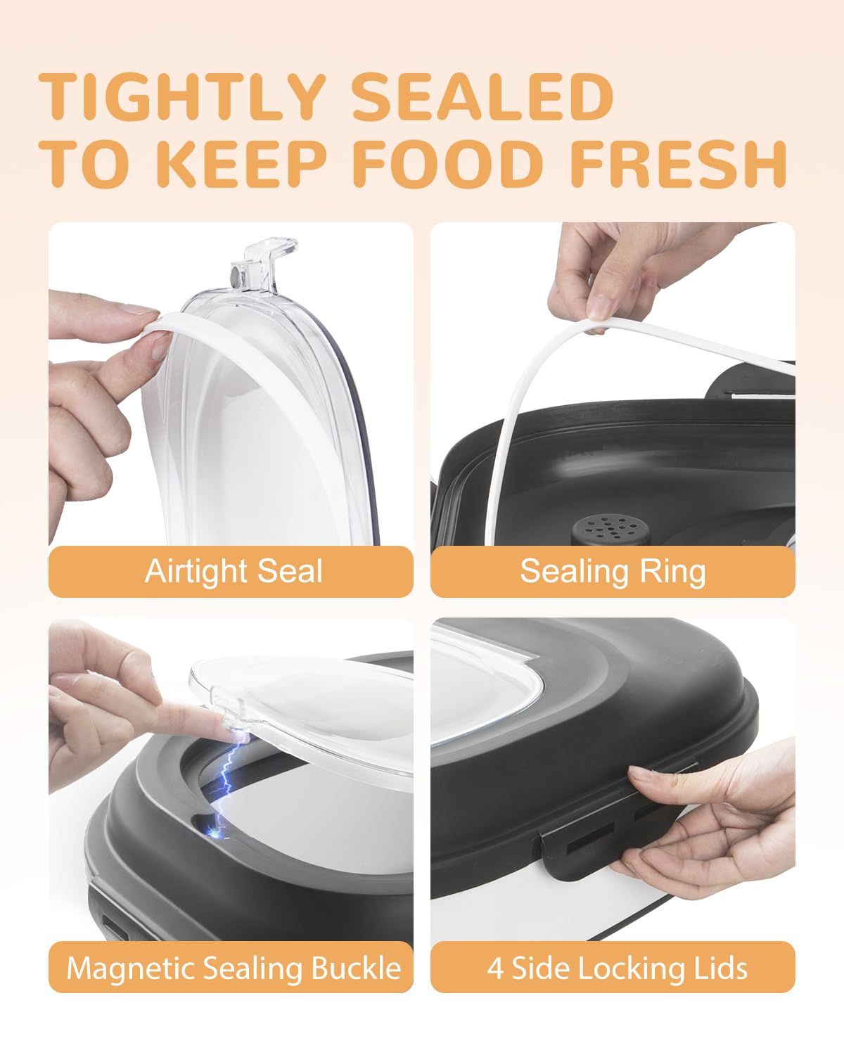 DDMOMMY dog food container