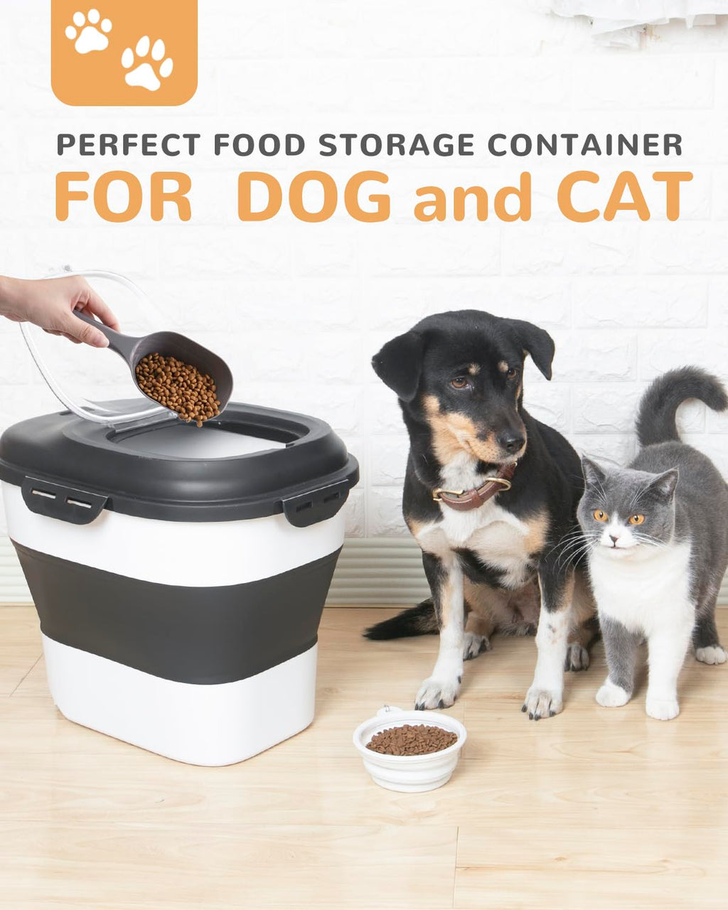 DDMOMMY dog food container