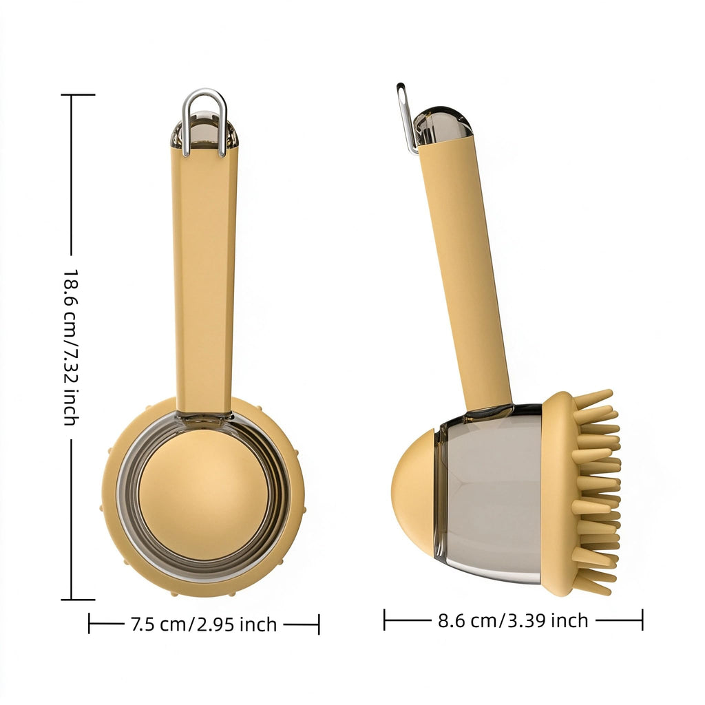 Silicone Pet Bath & Massage Brush