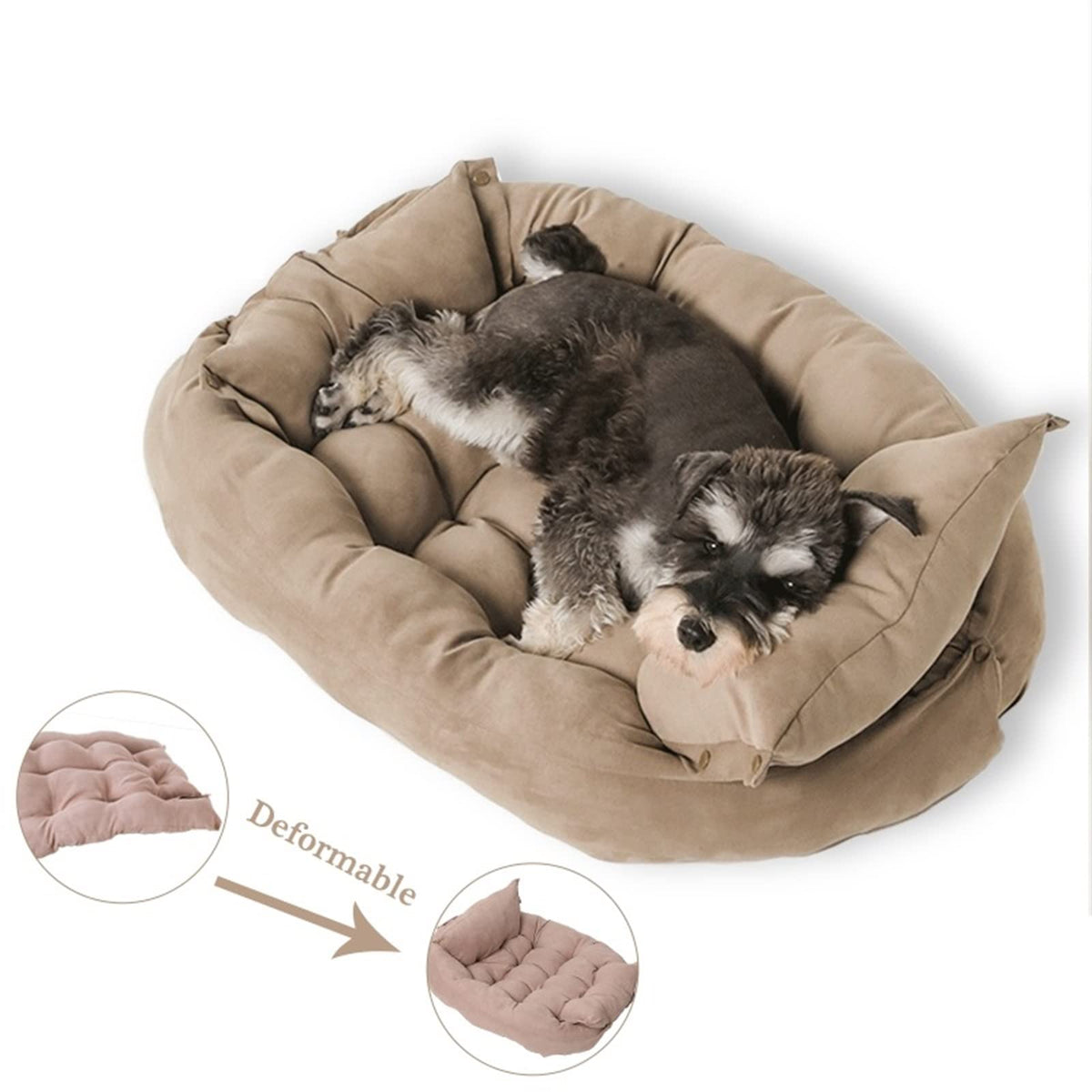 Foldable Soft Dog Bed & Sleeping Mat