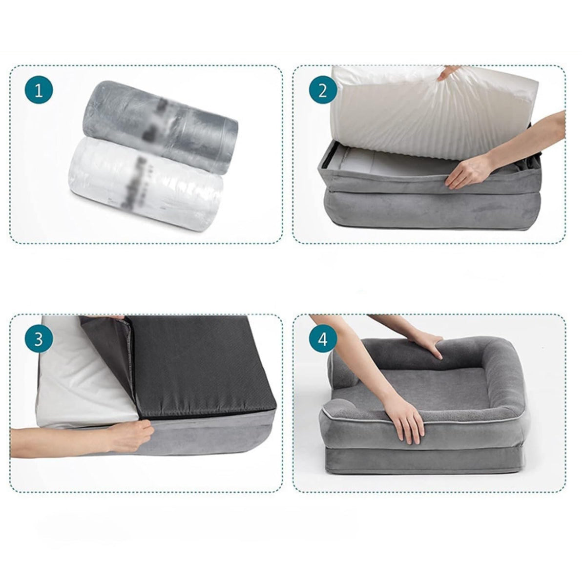 Removable Washable Dog Sofa Bed