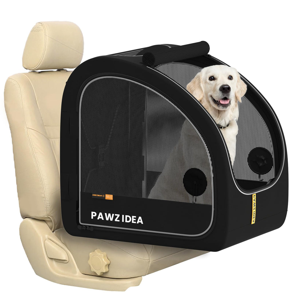 Collapsible Soft-Sided Dog Travel Crate
