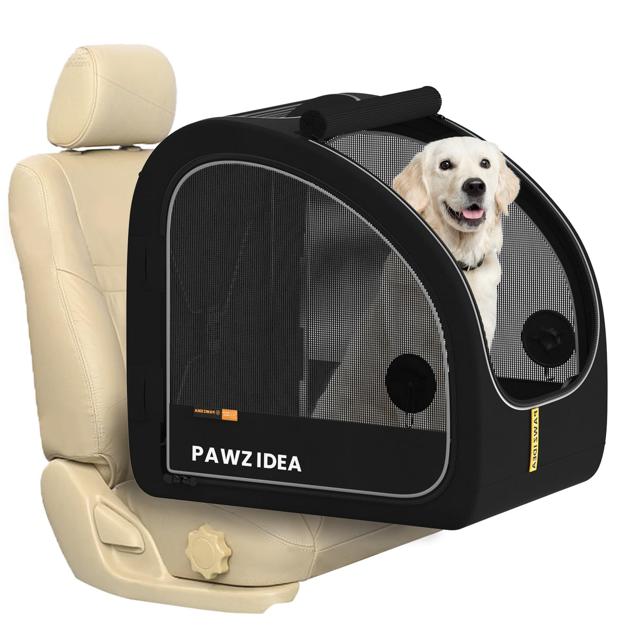 Collapsible Soft-Sided Dog Travel Crate