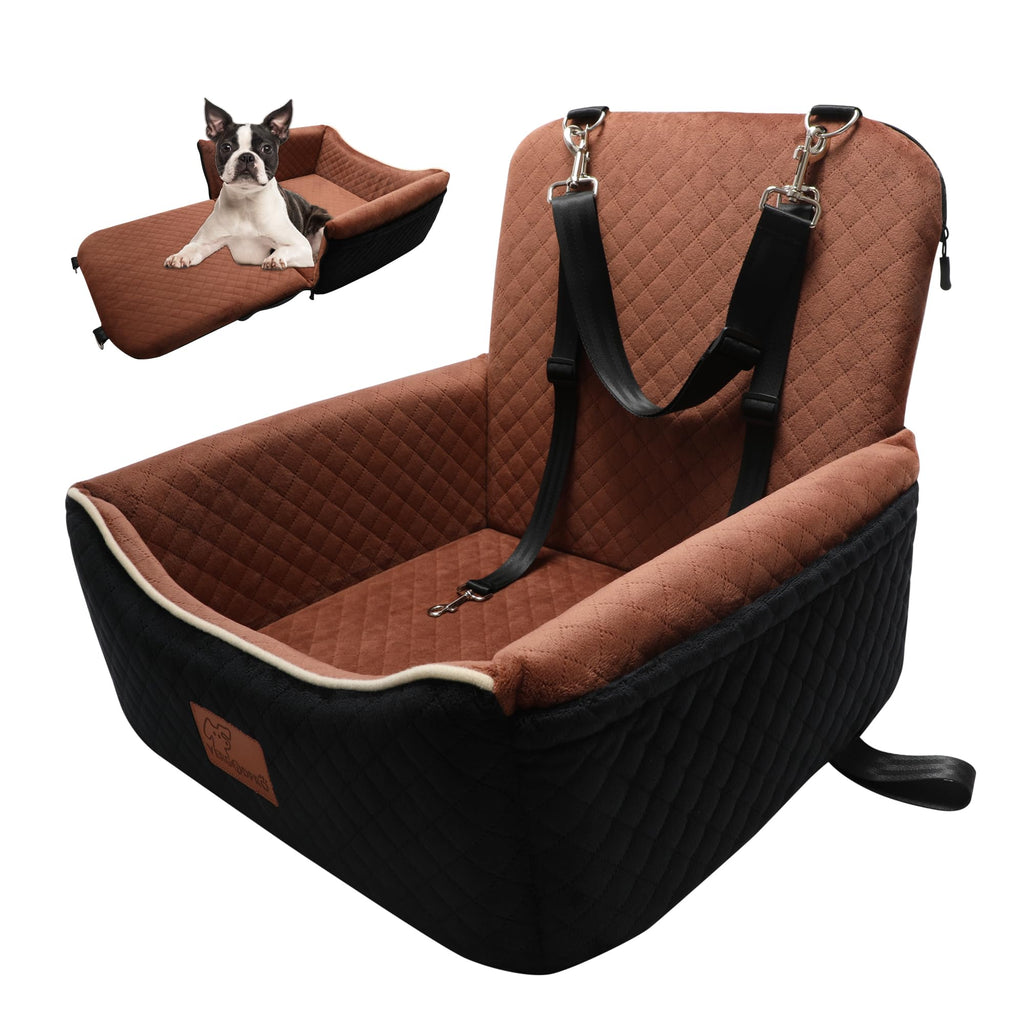 Dog Car Seat for Small Dogs&Dog Bed 2 in1