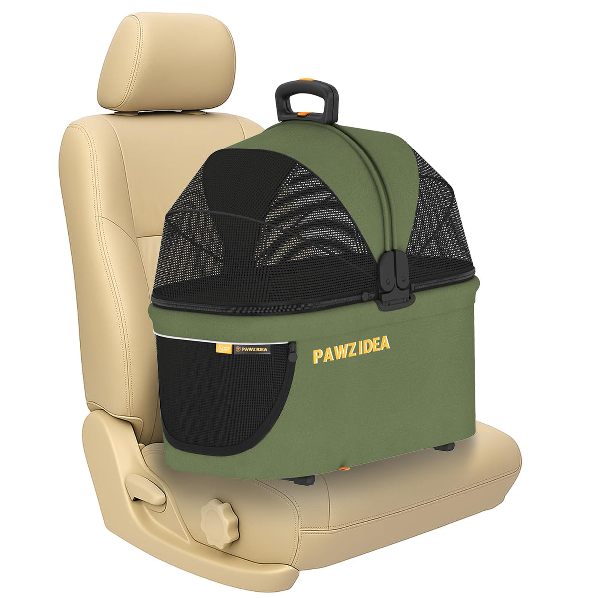 Collapsible Soft-Sided Dog Travel Crate