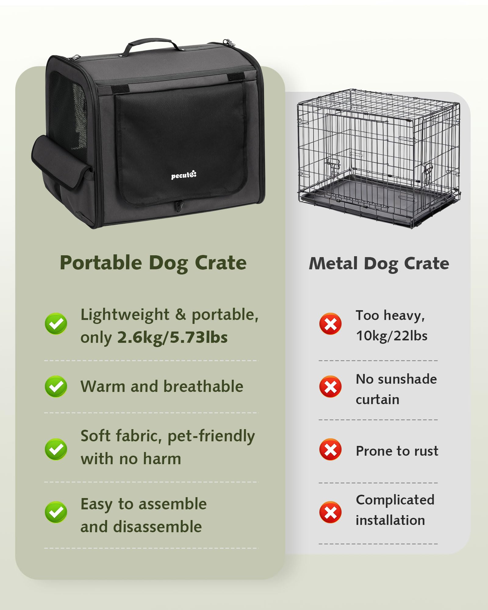 Dog Car Carrier Light Weight