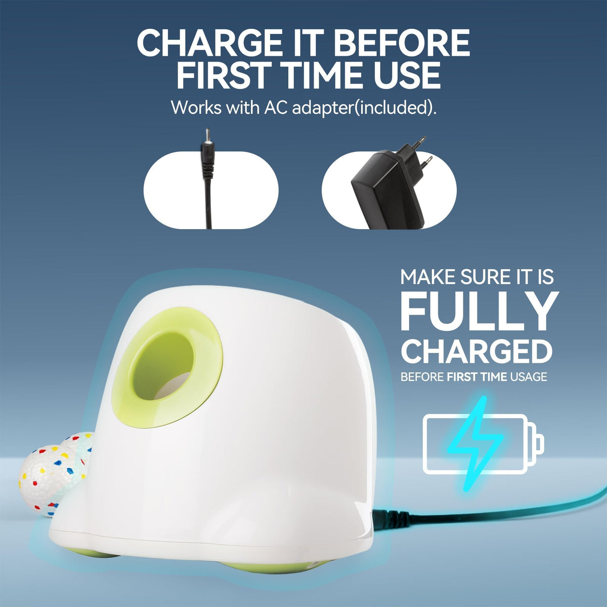 Interactive Automatic Dog Ball Launcher with 3 Balls