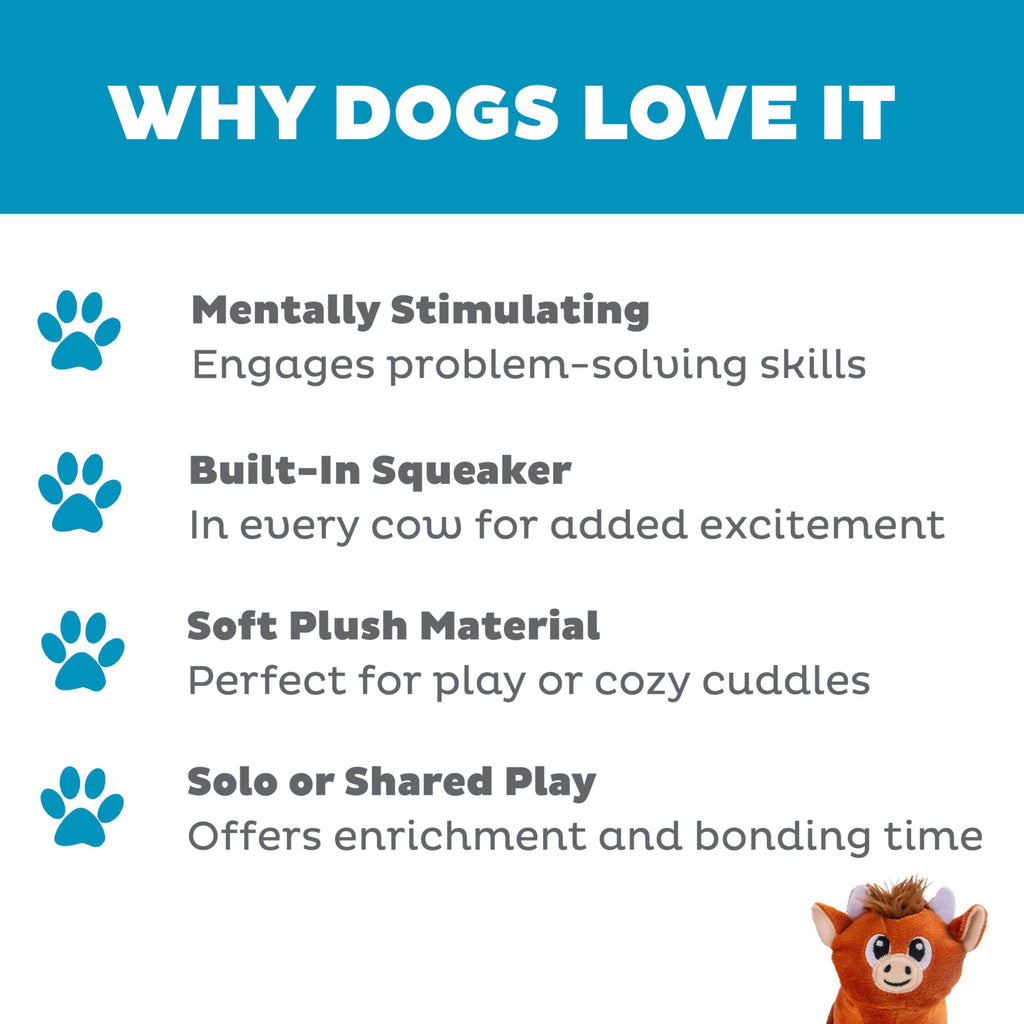 Outward Hound Squeakin’ Plush Replacement Dog Toys