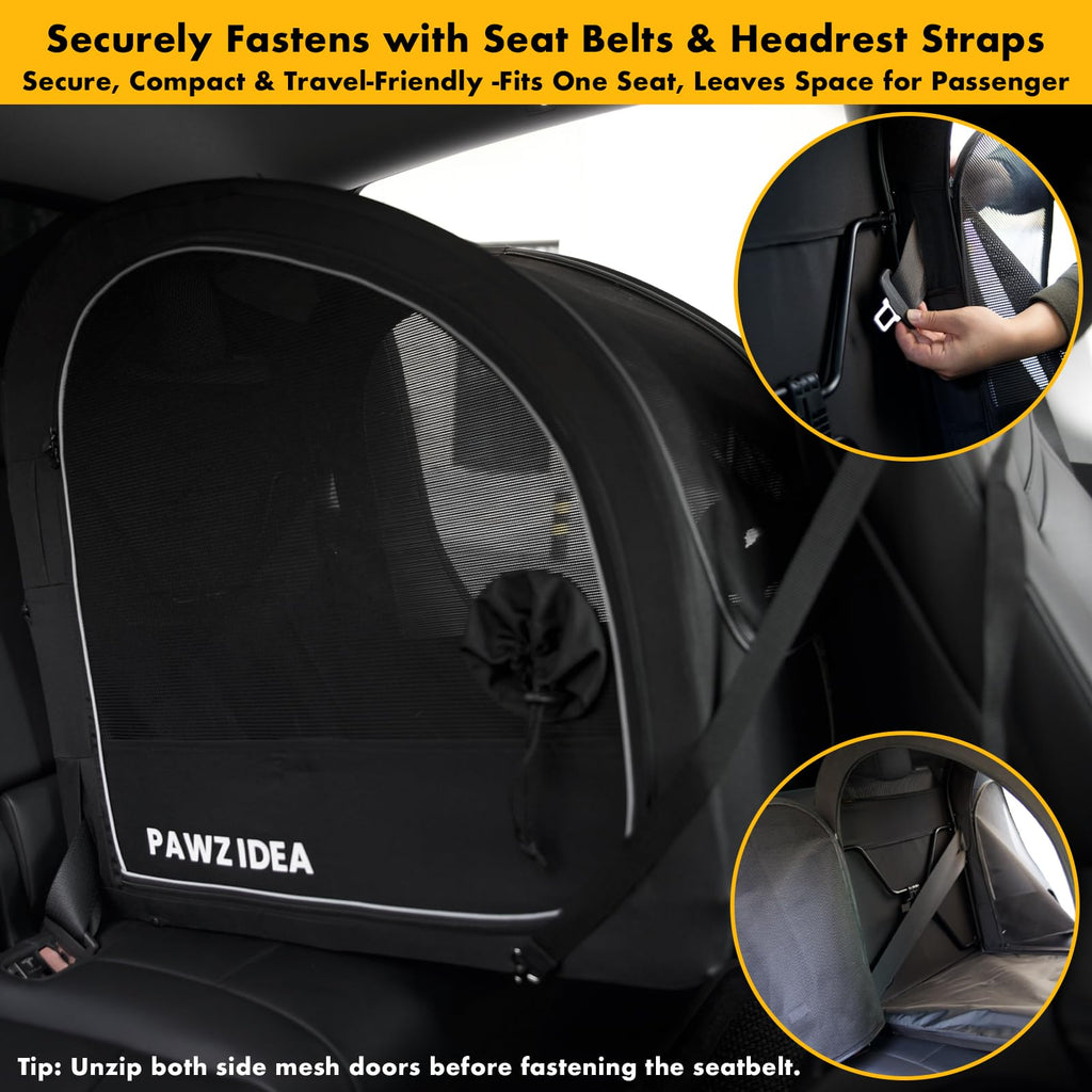Collapsible Soft-Sided Dog Travel Crate