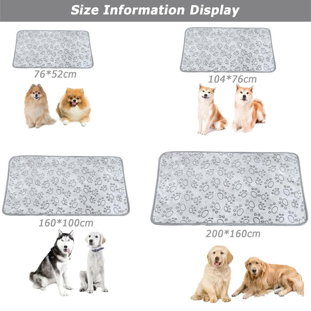 2-Pack Washable Pet Throw Blankets & Sofa Covers