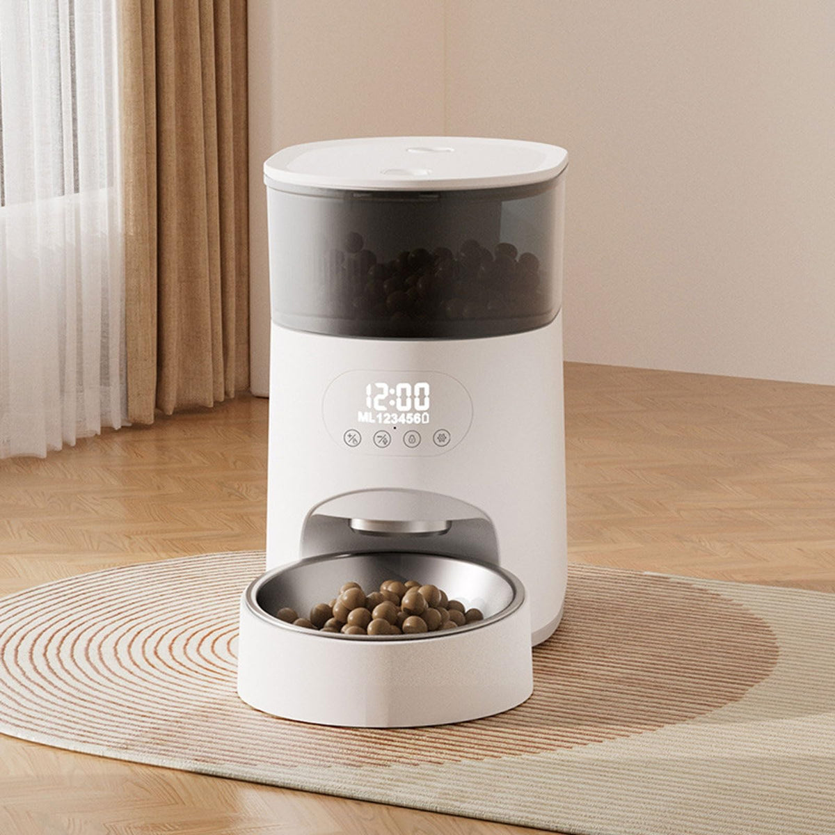 4L Smart Automatic Pet Feeder with Timed Feeding