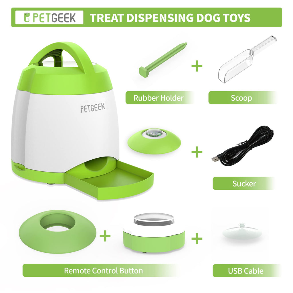 Interactive Dog Puzzle & Treat Dispenser Toy Set