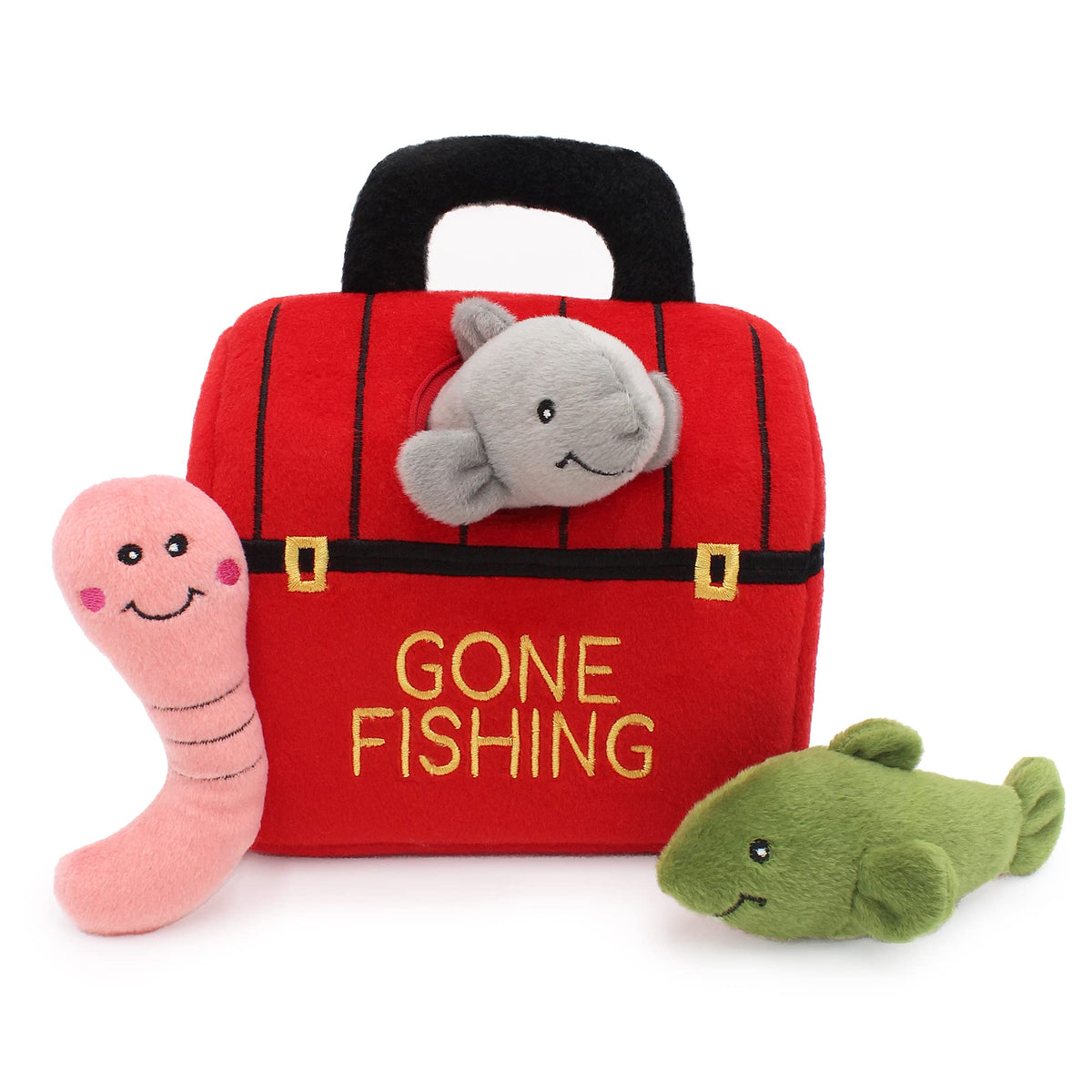 Interactive Plush Hide & Seek Dog Puzzle Toy